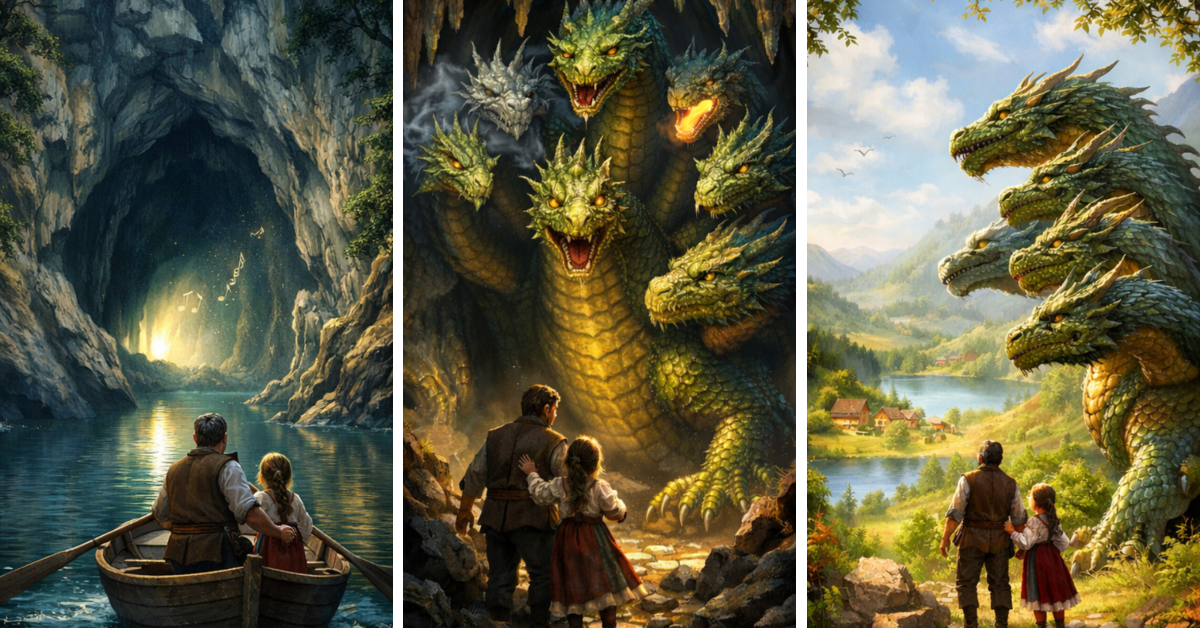 Abaliget meséjének illusztrációi