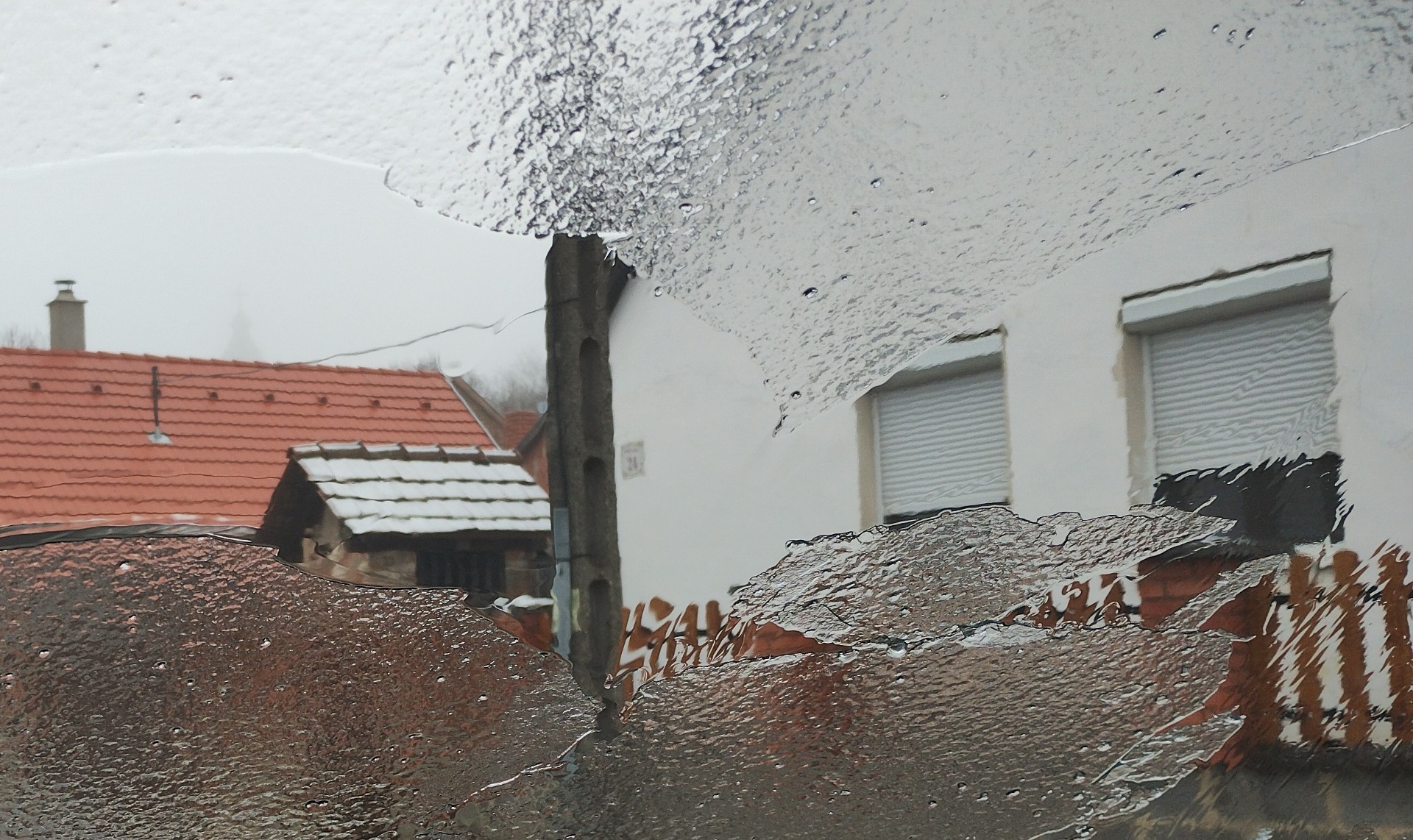 Abaliget hirtelen fagy idején | Fotó: Komáromi Csaba